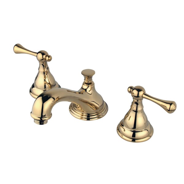 KS5562BL 8" Widespread Bathroom Faucet, Polished Brass